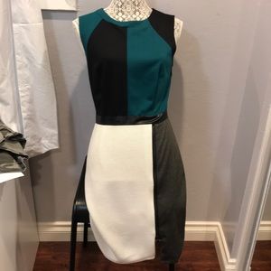 Color block dress